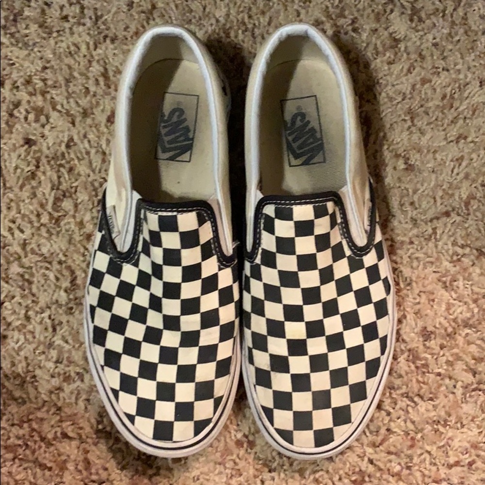 Checkered Vans